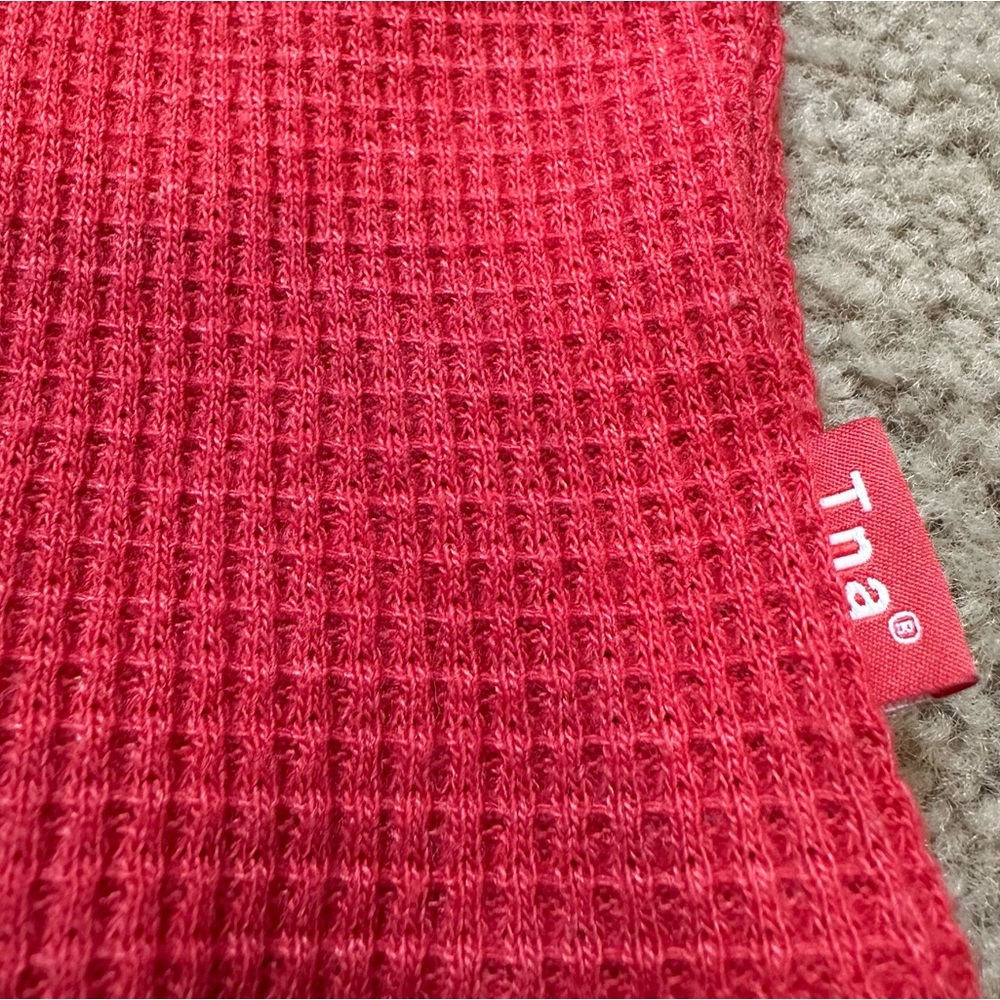 TNA Ribbed Tank Tops - Pink and Red - Picture 6 of 11